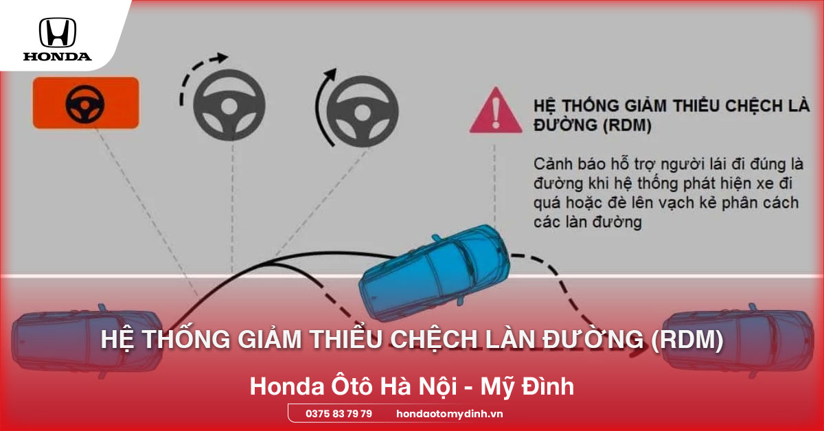 Hệ thống giảm thiểu chệch làn đường (RDM)