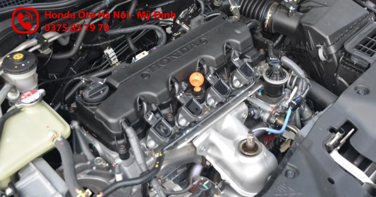 Động cơ 1.5L VTEC TURBO tăng tốc nhanh và mạnh mẽ tương đương động cơ 2.4L thường nhưng tiết kiệm nhiên liệu tương đương động cơ 1.5L thường (Ảnh: Honda Ô tô Mỹ Đình)