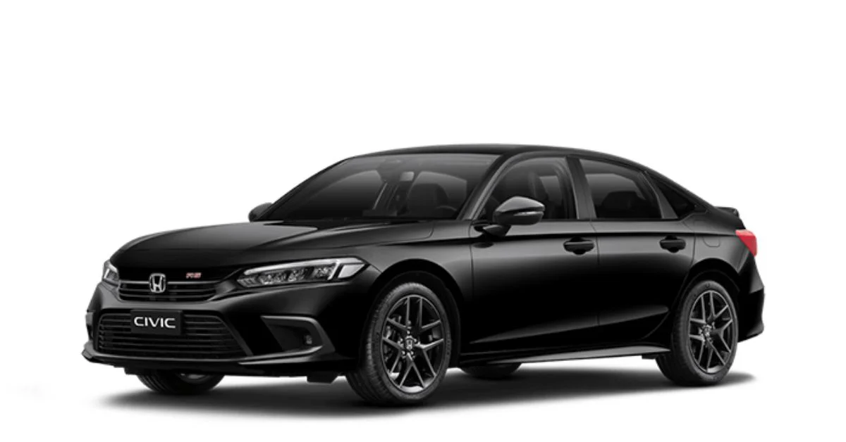 Honda Civic màu đen ánh
