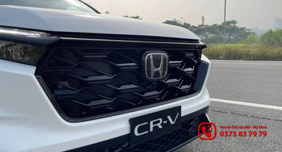 Thiết kế cản trước khỏe khoắn và ấn tượng trên Honda CRV mới