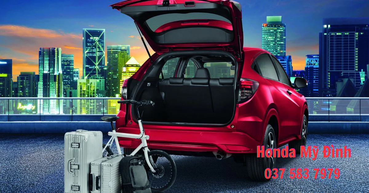 Dung tích khoang hành lý của xe Honda HR-V G rộng (Ảnh: Sưu tầm Internet)