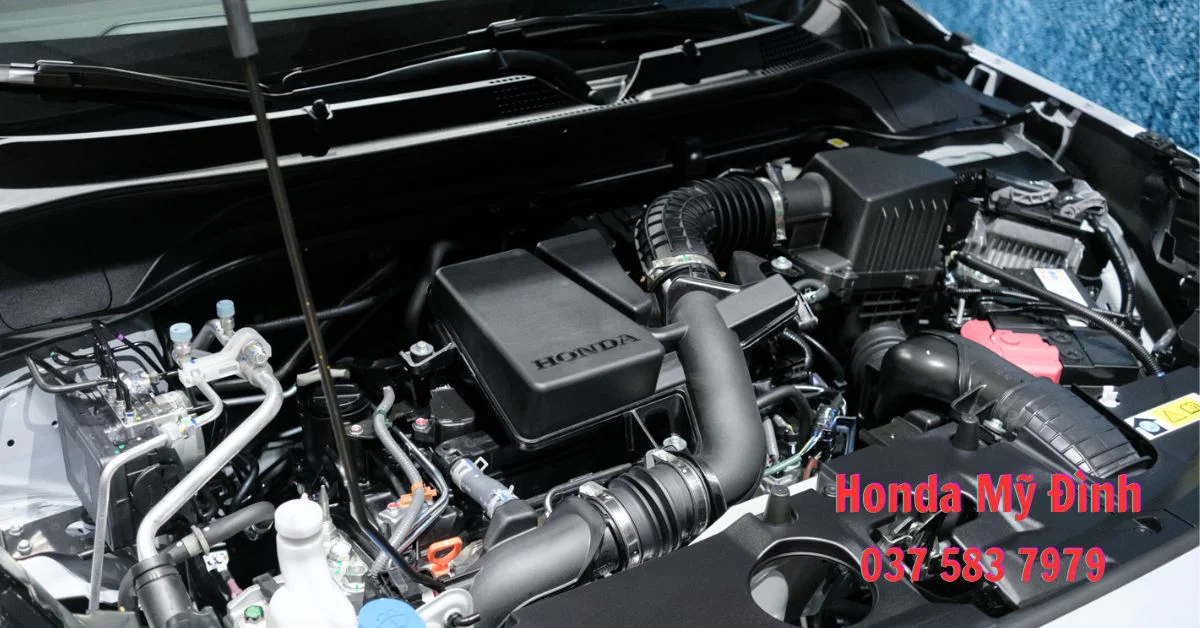 Khối động cơ xăng mạnh mẽ được trang bị trên xe HRV G 2023 (Ảnh: Sưu tầm Internet)