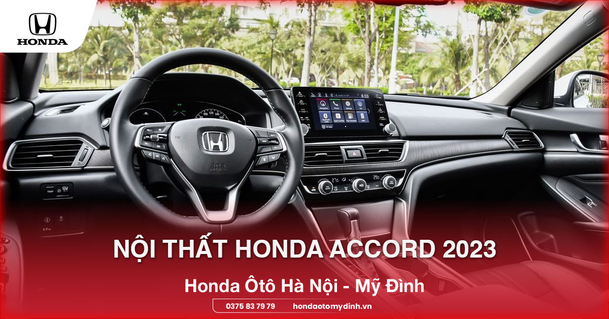 Nội thất Honda Accord 2023