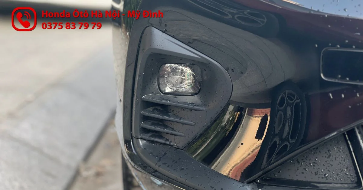 Đèn sương mù xe Honda City RS màu đen ánh