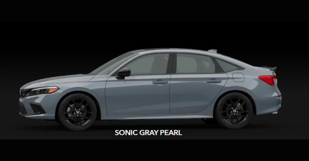 Honda Civic Si màu xám (Sonic Gray Pearl)