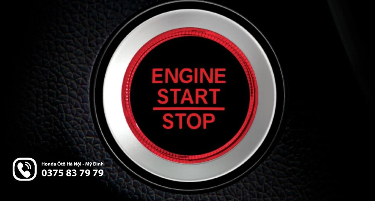Nút khởi động Engine Start/Stop trên Honda HR-V RS