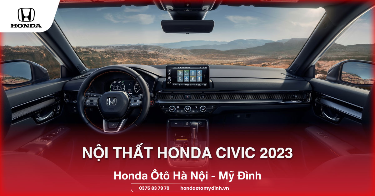 nội thất honda civic 2023