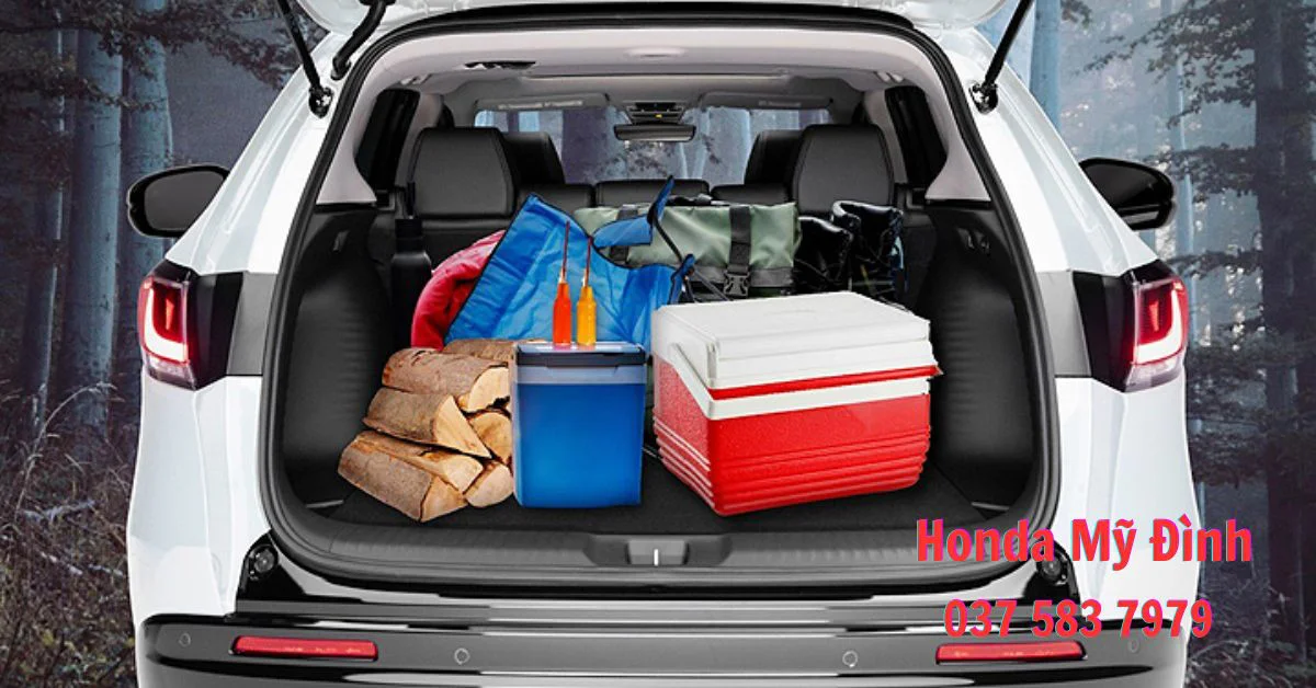 Dung tích chứa của khoang hành lý xe Honda HR –V L rộng rãi (Ảnh: Sưu tầm Internet)