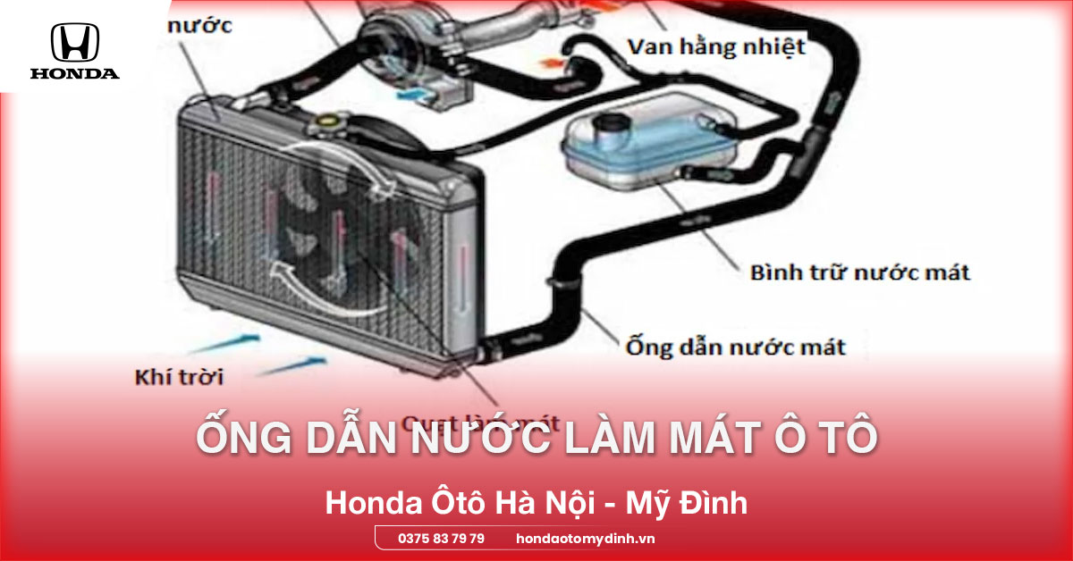 Ống dẫn nước làm mát ô tô
