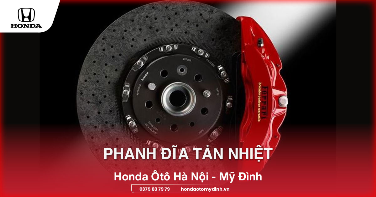 Phanh đĩa tản nhiệt