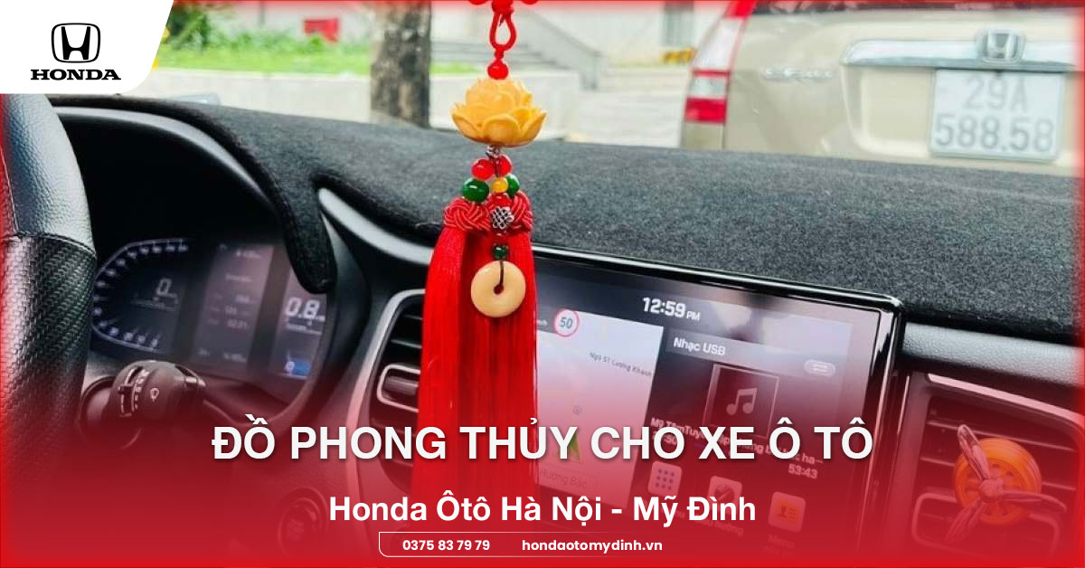 đồ phong thủy cho xe ô tô
