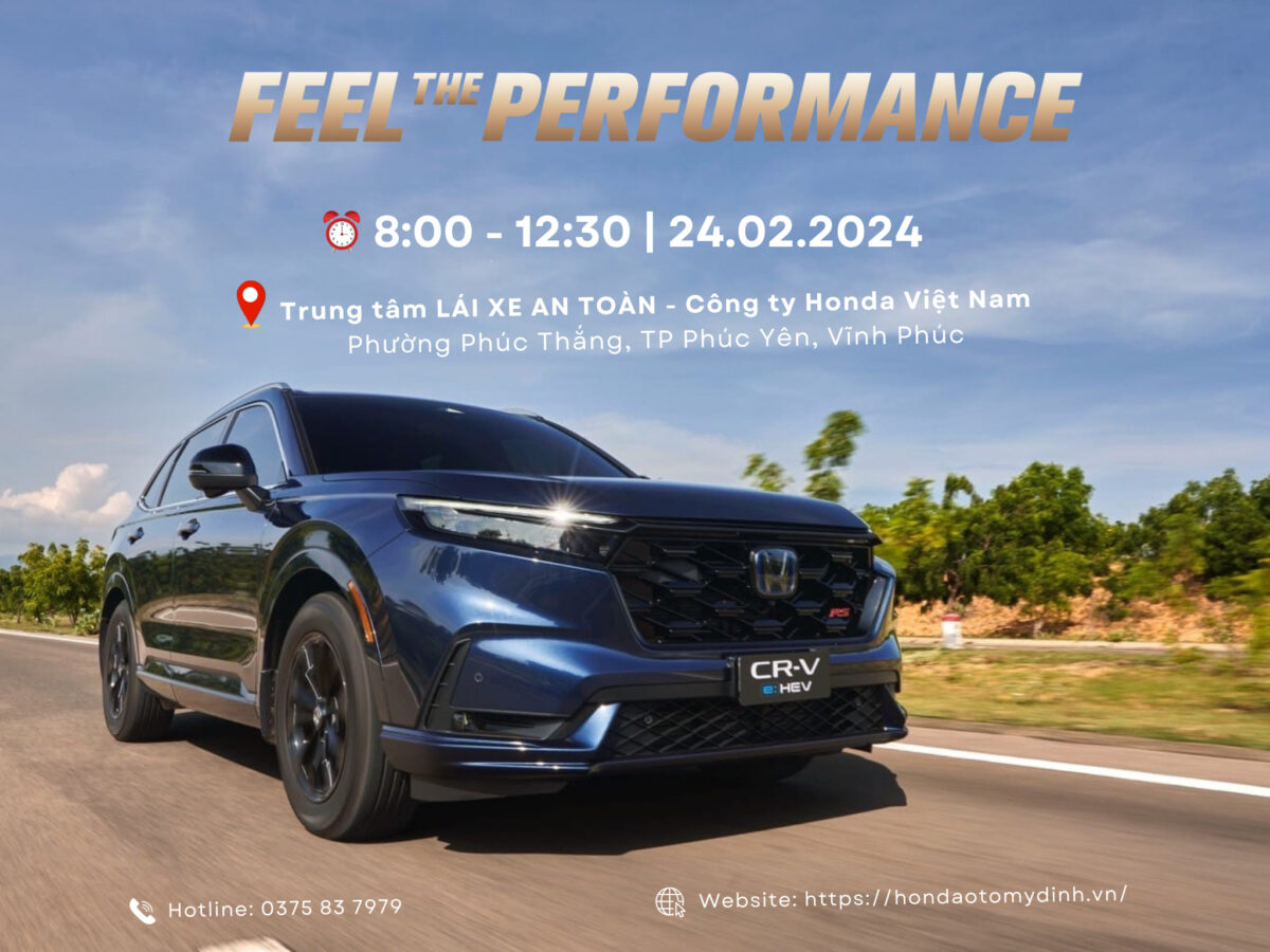 Sự kiện lái thử xe Feel the performance tháng 2