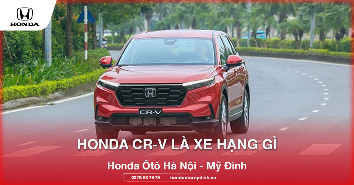 Honda CR-V là xe hạng gì