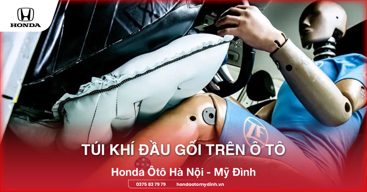Túi khí đầu gối trên ô tô