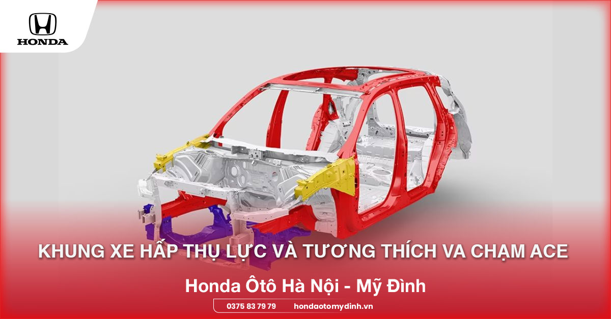 khung xe hấp thụ lực và tương thích va chạm ACE