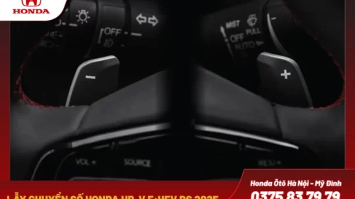 Lẫy chuyển số trên vô lăng