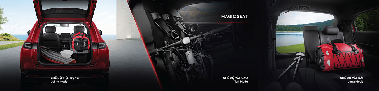Magic seat Honda H-V