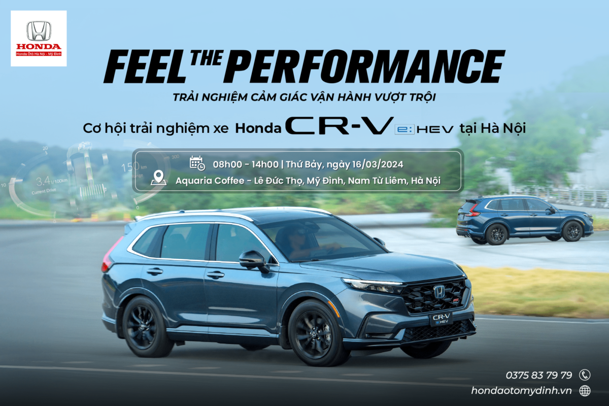 Sự kiện lái thử xe ô tô honda mỹ đình 16-3