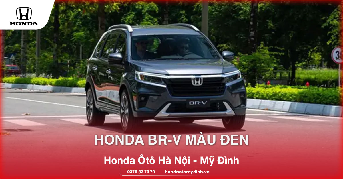 Honda BR-V màu đen