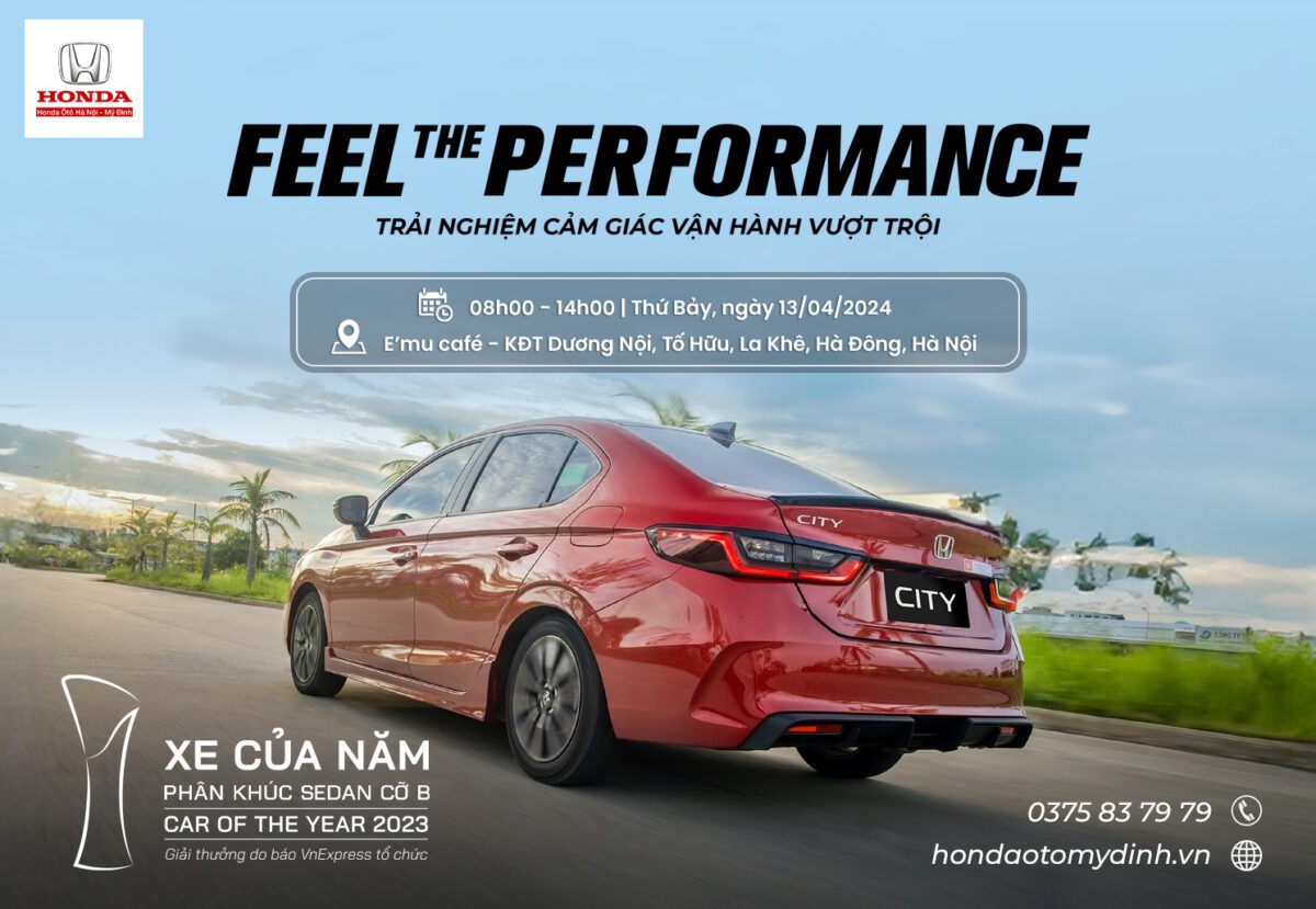Sự kiện lái thử xe FTP Honda Mỹ Đình ngày 13/4/2024