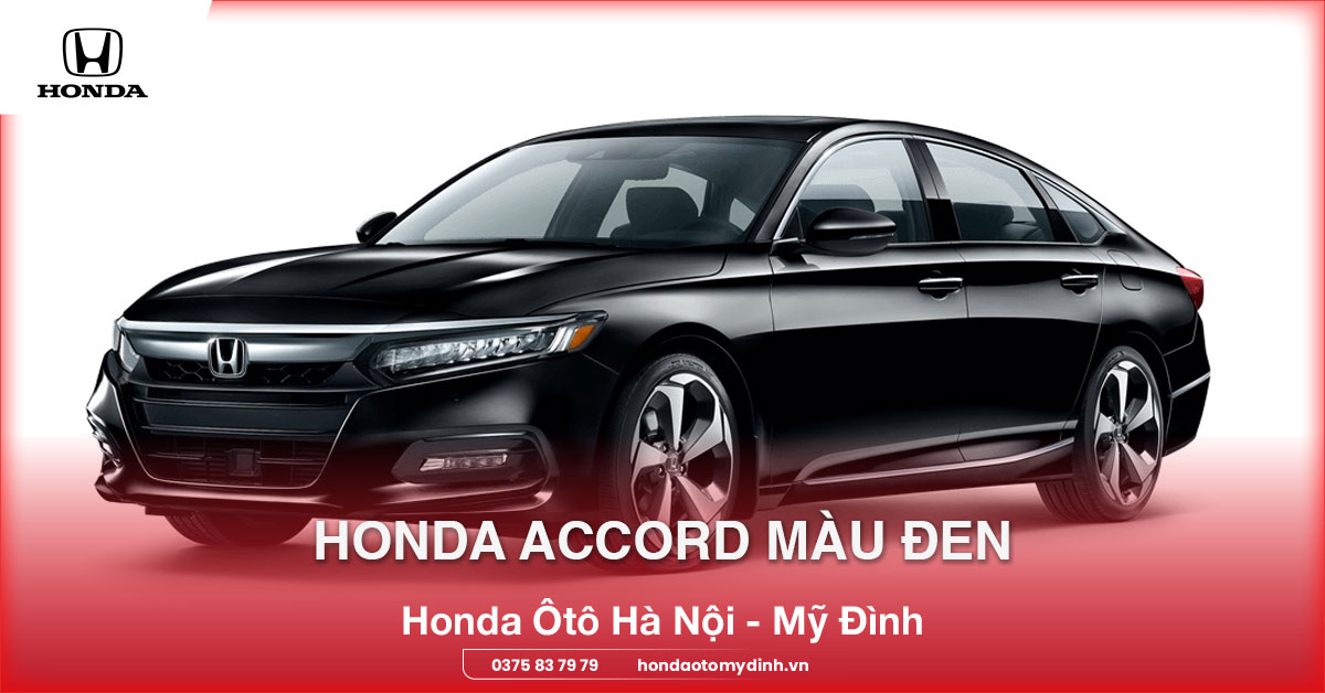 Honda Accord màu đen