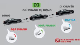 Chế độ giữ phanh tự động Brake Hold giúp bạn thoải mái và thư giãn hơn tại các điểm dừng đèn giao thông hoặc tắc đường