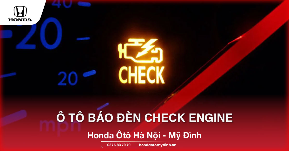 Ô TÔ báo đèn check engine