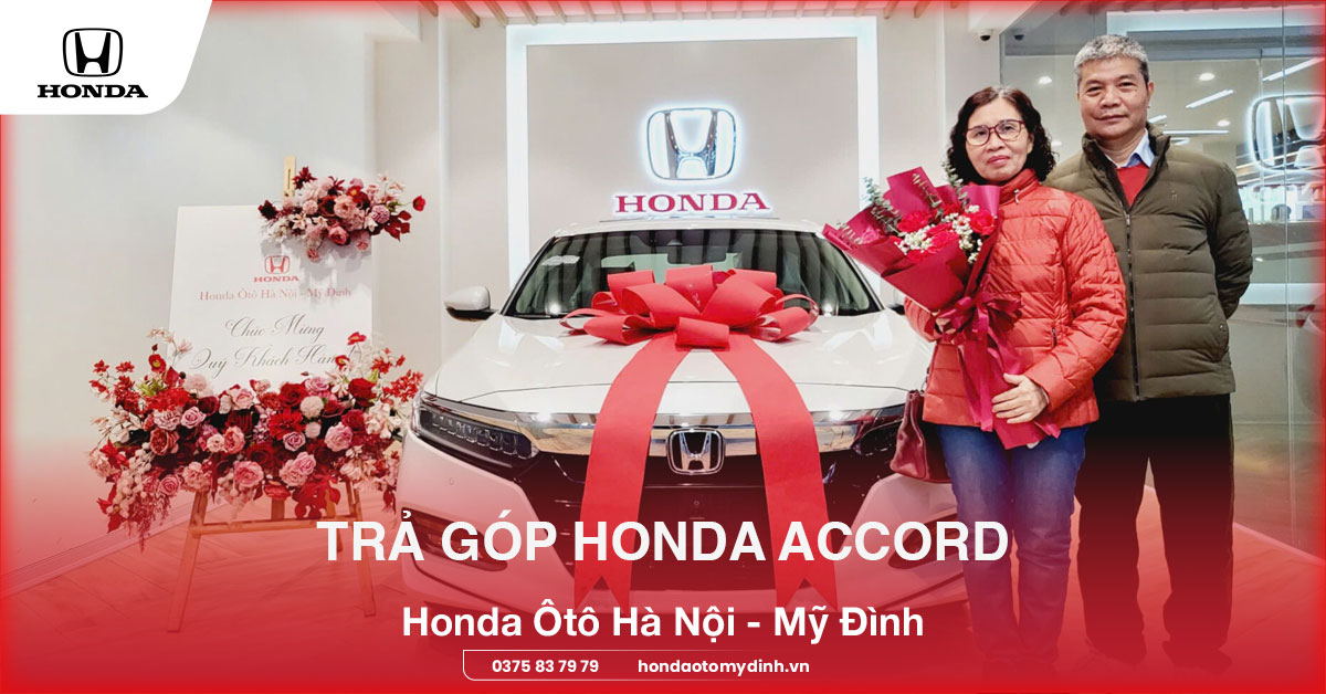 Trả góp Honda Accord