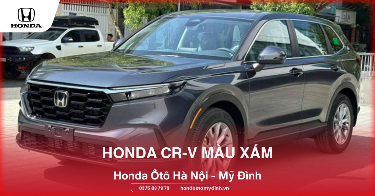 Honda CR-V màu xám