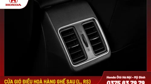 Cửa gió điều hoà hàng ghế sau