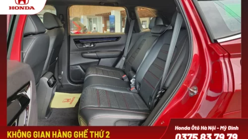 Không gian hàng ghế sau Honda CR-V 2024