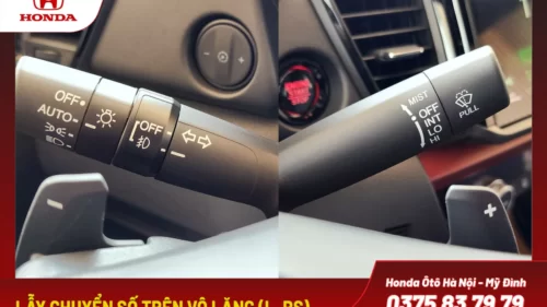 Lẫy chuyển số trên vô lăng Honda City 2024