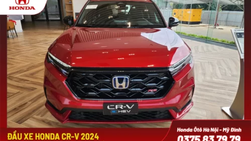 Thiết kế đầu xe Honda CR-V 2024