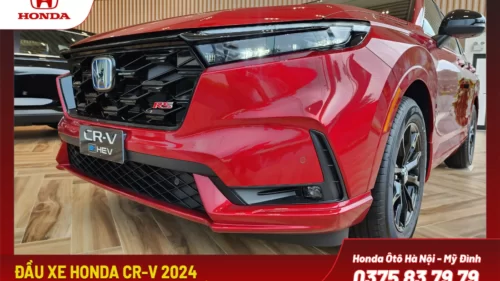 Thiết kế đầu xe Honda CR-V 2024