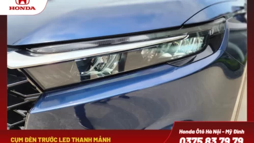 Cụm đèn trước LED thanh mảnh tích hợp dải LED chạy ban ngày có thể tự động bật tắt theo cảm biến ánh sáng và tự động điều chỉnh góc chiếu sáng.