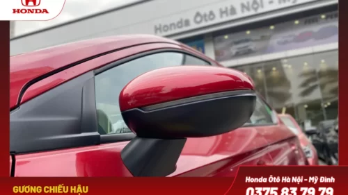 Gương chiếu hậu chỉnh điện, gập điện tích hợp đèn báo rẽ LED, tăng tính tiện nghi và an toàn.