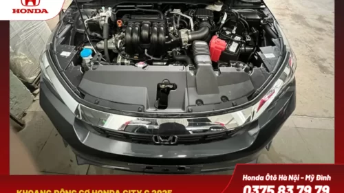 Khoang động cơ Honda City G