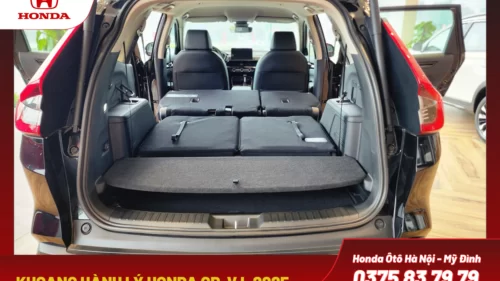 Khoang hành lý có dung tích lớn đạt 756 lít khi gập hàng ghế thứ 3, đủ để đáp ứng nhu cầu chở hành lý cho cả gia đình cho các chuyến đi dài.