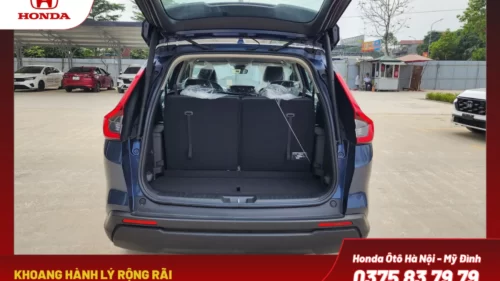 Khoang hành lý rộng rãi, có thể mở rộng thêm nhờ khả năng gập ghế linh hoạt, đáp ứng tốt nhu cầu chứa đồ cho các chuyến đi xa.