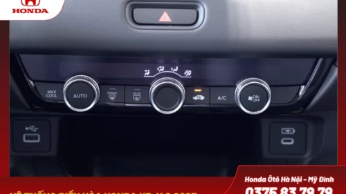 Hệ thống điều hòa 1 vùng tự động.