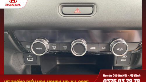 Hệ thống điều hòa Honda HR-V L 2025