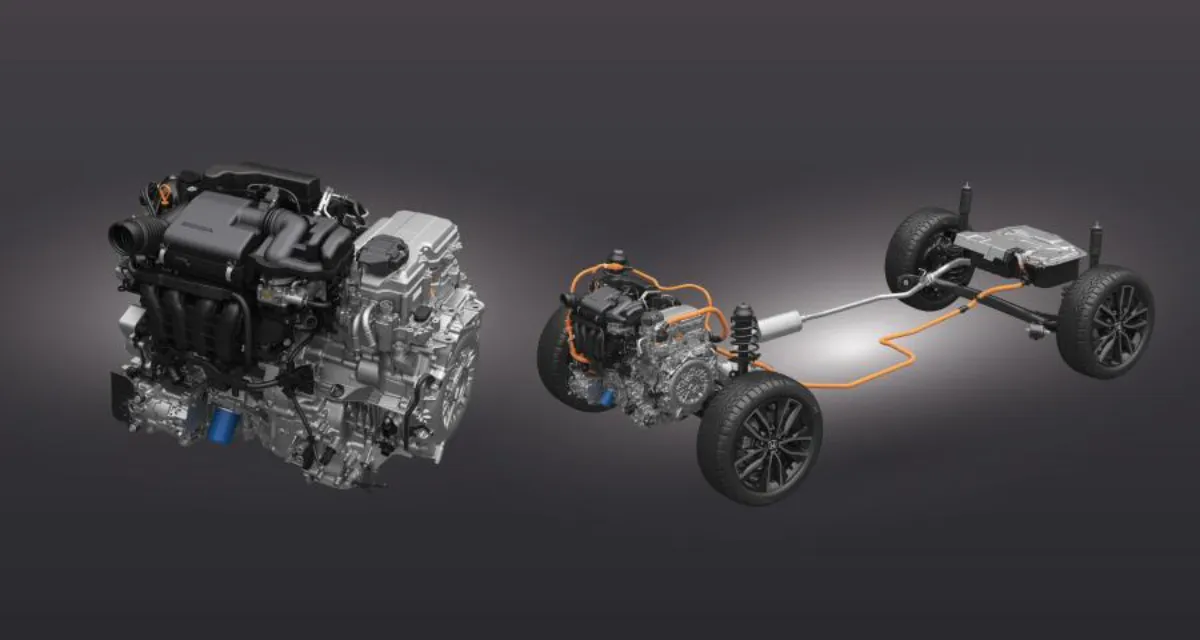 Hệ thống Hybrid e:HEV 1.5L tiên tiến, tiết kiệm nhiên liệu vượt trội (bản RS). Kết hợp động cơ xăng và mô-tơ điện cho khả năng tăng tốc tức thời (RS). Hộp số E-CVT được thiết kế đặc biệt cho hệ thống Hybrid e:HEV (bản RS). Đảm bảo sự liền mạch và hiệu quả trong quá trình vận hành của bản Hybrid.