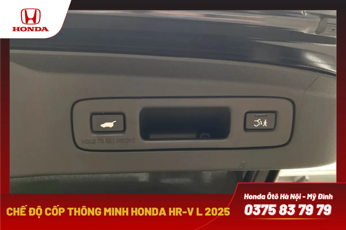 Cốp bấm thông minh Honda HR-V L 2025
