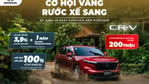 Honda Mỹ Đình ưu đãi Honda CR-V tháng 8/2025