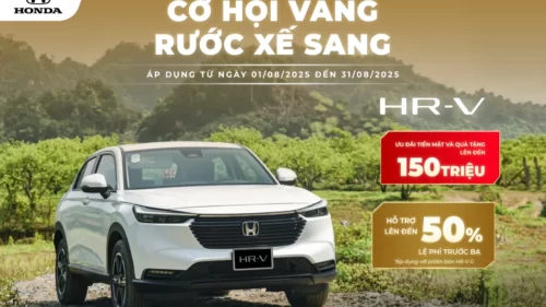 Honda Mỹ Đình ưu đãi Honda HR-V tháng 8/2025