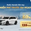 Ưu đãi Honda CR-V tháng 10/2025