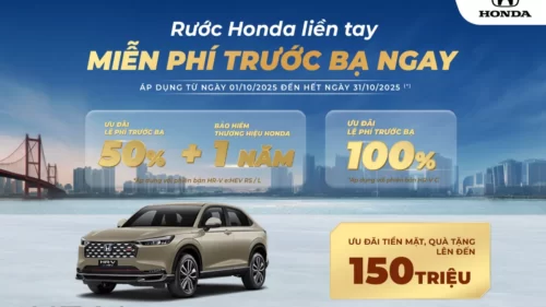 Ưu đãi Honda HR-V tháng 10/2025