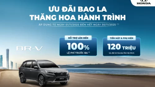 Ưu đãi Honda BR-V tháng 11/2025