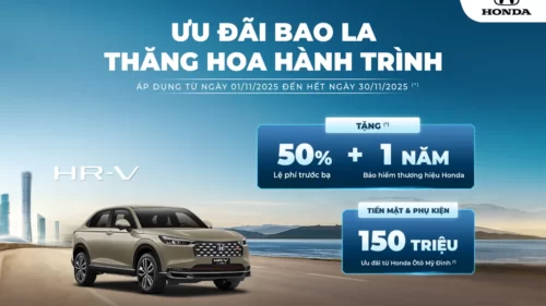 Ưu đãi Honda HR-V tháng 11/2025