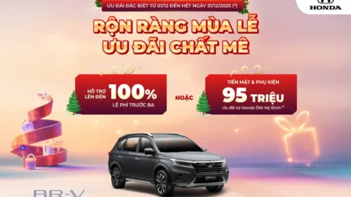 Ưu đãi Honda BR-V tháng 12/2025